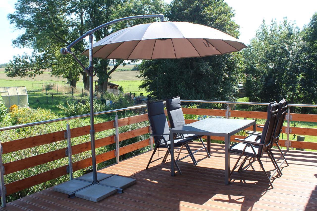 Ferienwohnung Feldblick Struppen Luaran gambar