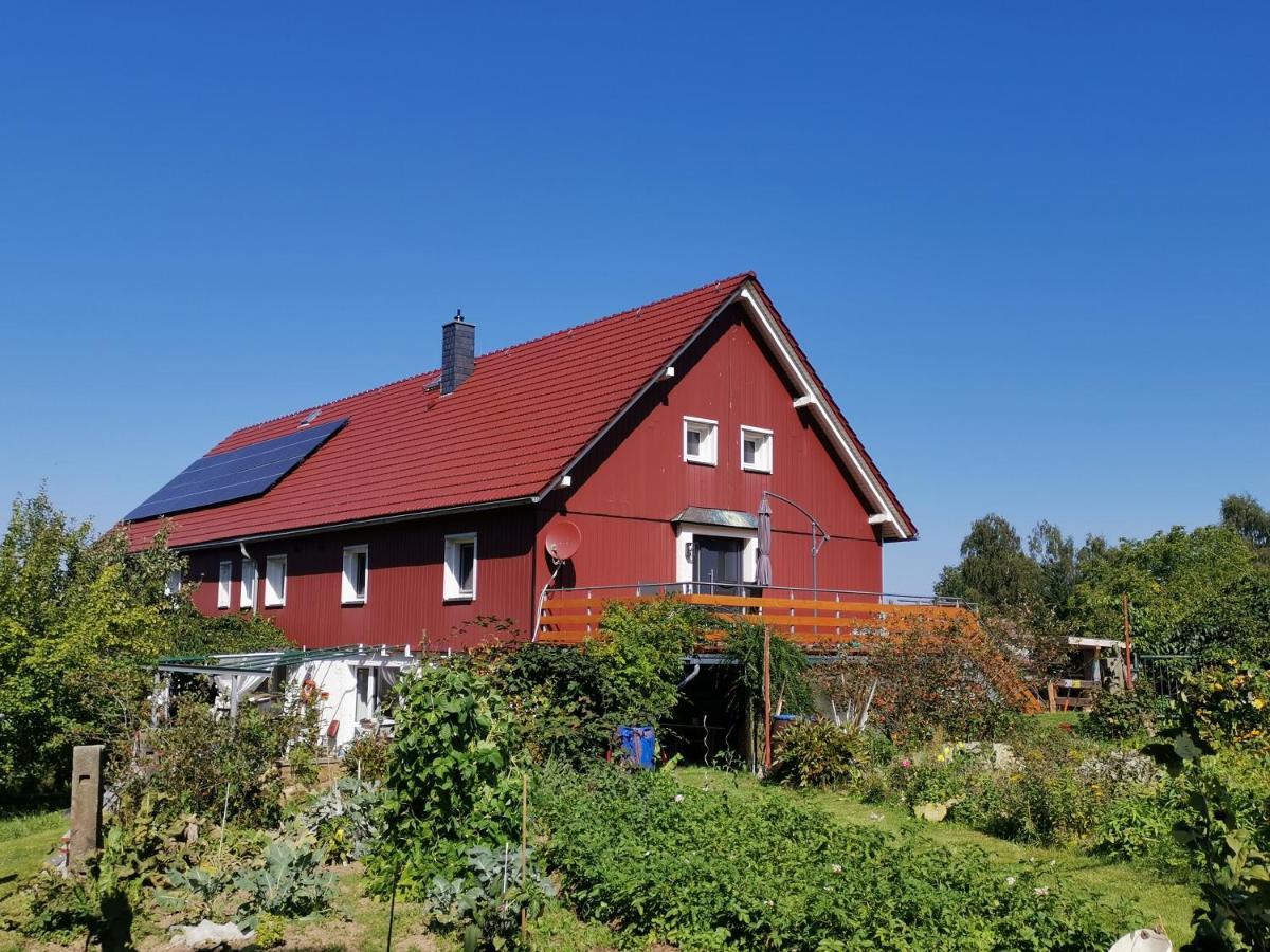 Ferienwohnung Feldblick Struppen Luaran gambar