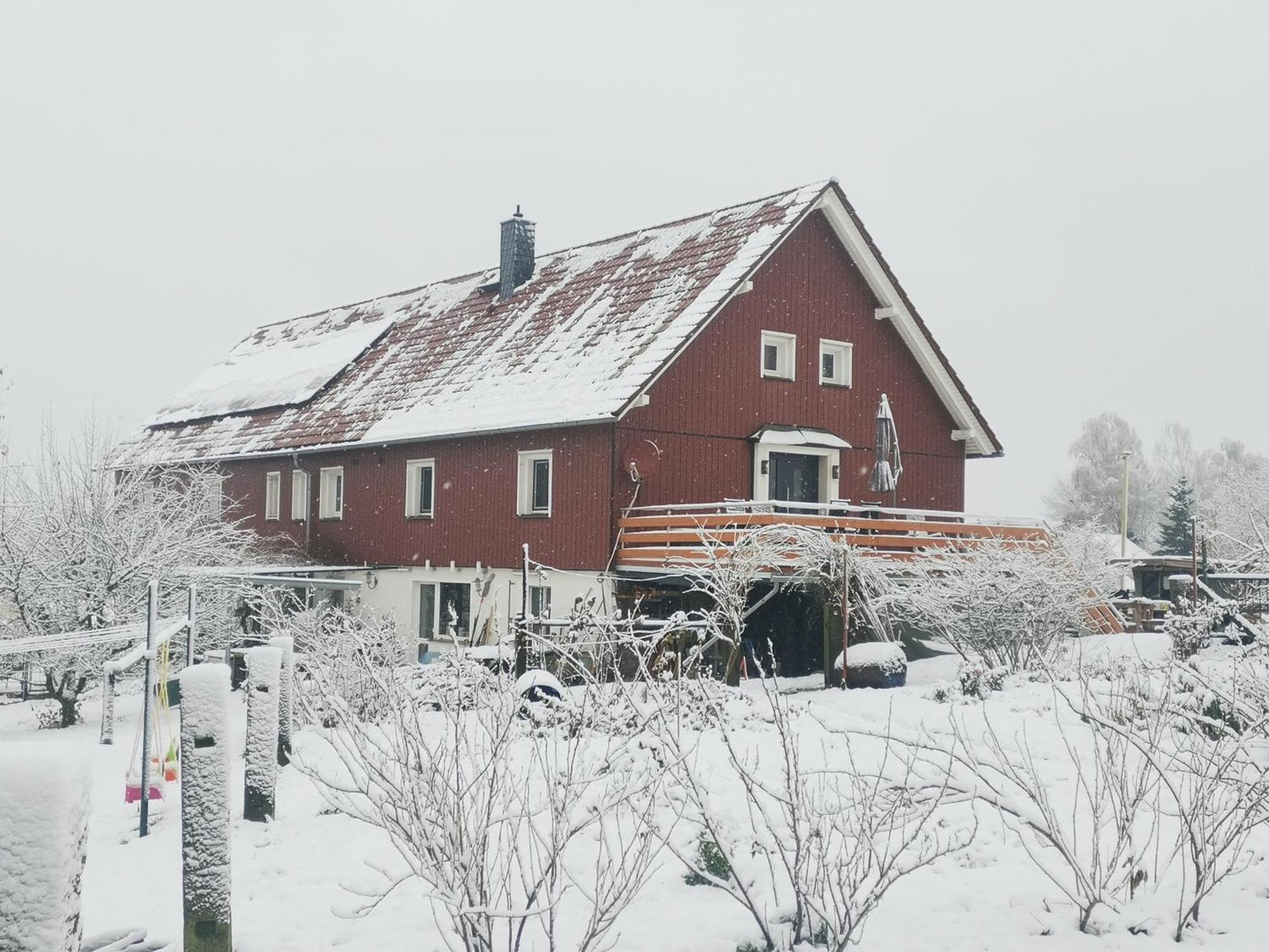 Ferienwohnung Feldblick Struppen Luaran gambar