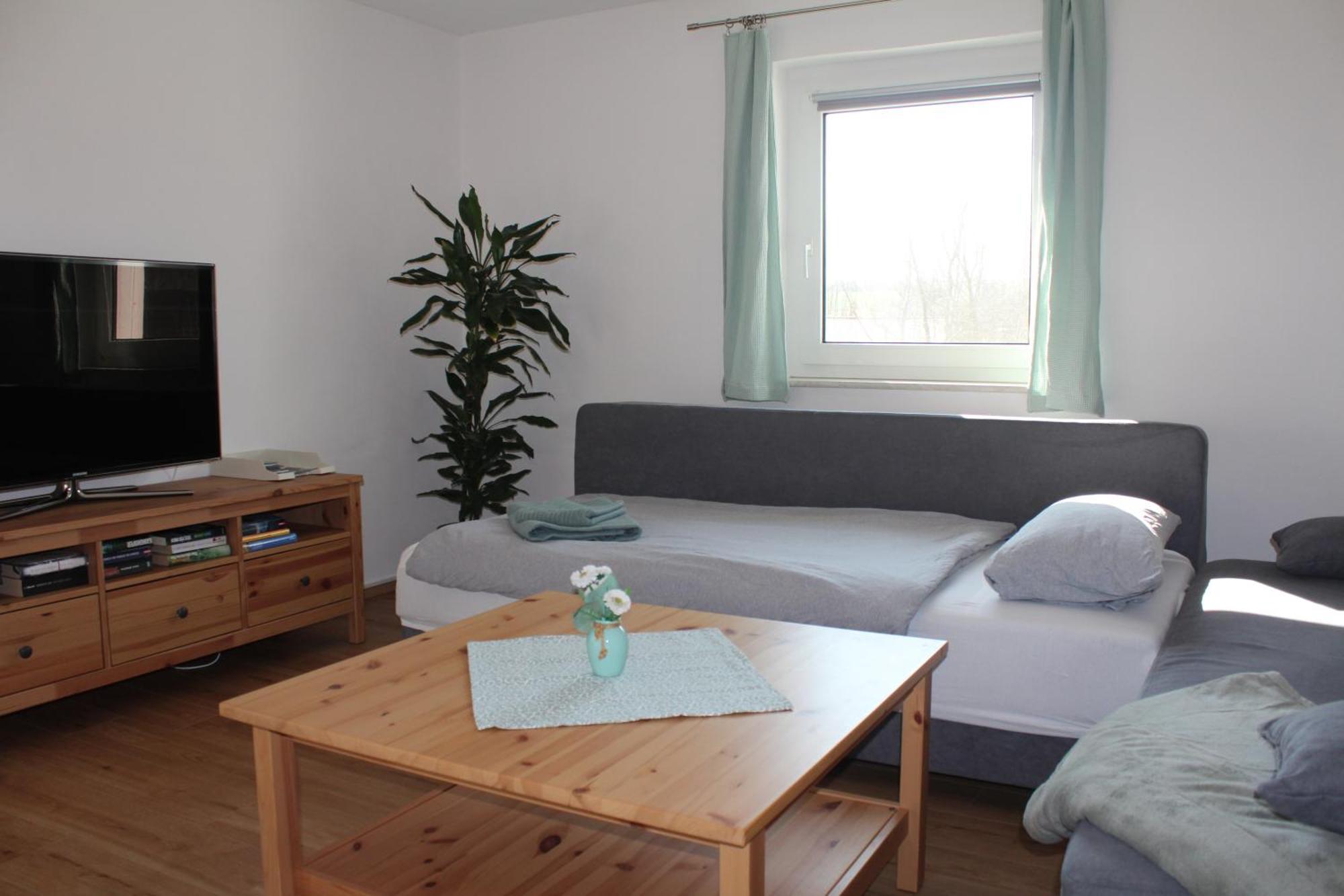 Ferienwohnung Feldblick Struppen Luaran gambar