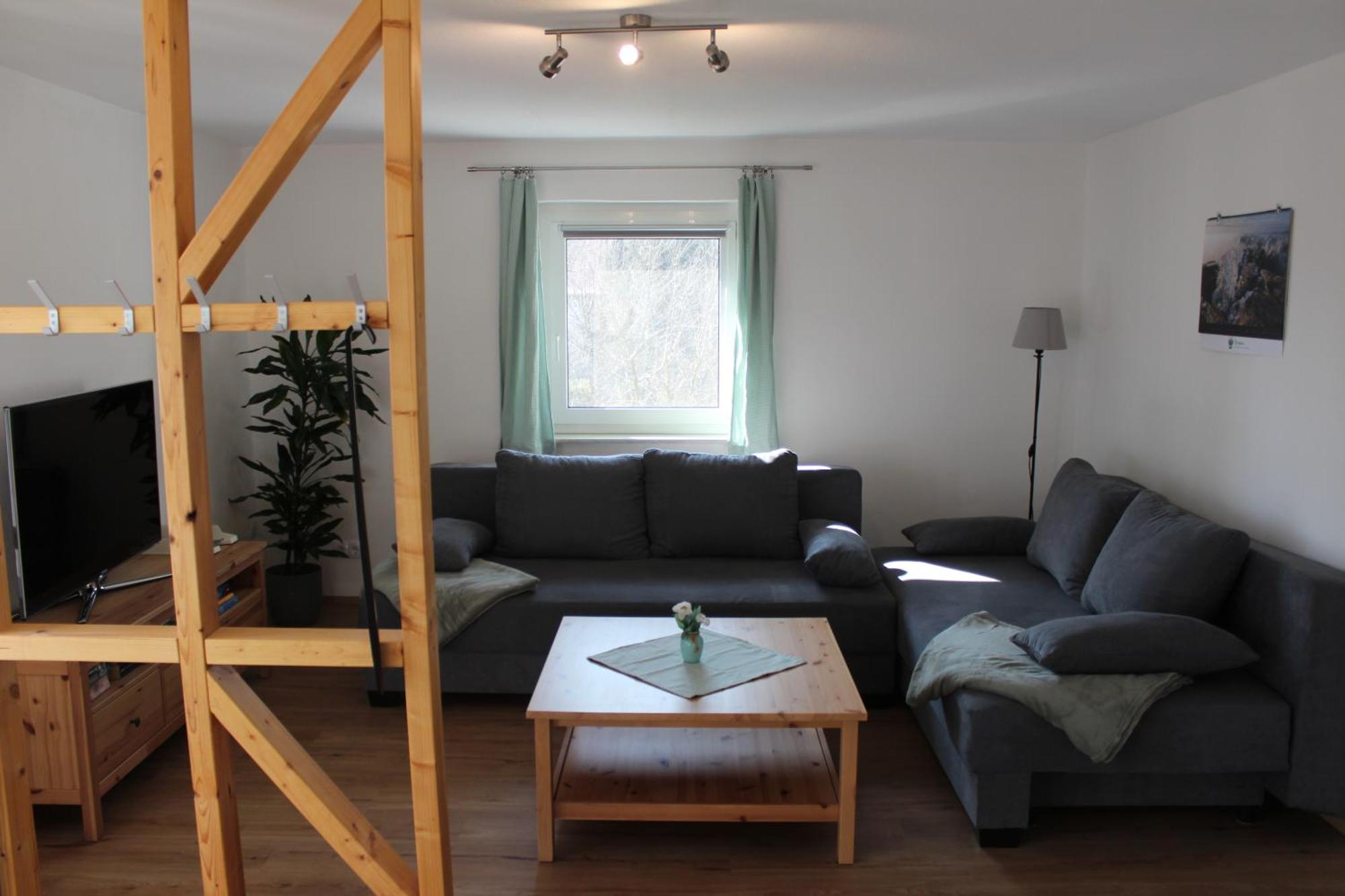 Ferienwohnung Feldblick Struppen Luaran gambar